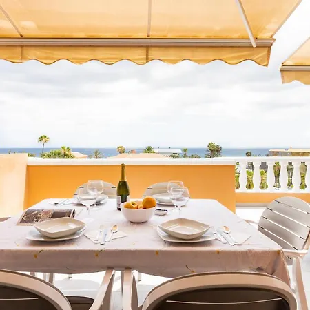 Exclusive Penthouse Playa Las Vistas 4 Close To The Sea And Beach, Aircondition For A Fee, Wifi, Terrace, Heated Pool Playa de las Americas  Zewnętrze zdjęcie